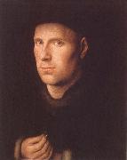 Jan Van Eyck Portrait of Jan de Leeuw oil painting on canvas